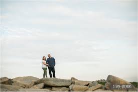 There were so many cool spots to take photos of on the property! Sunrise Engagement Shoot At Halibut Point State Park Rockport Ma Steph Stevens Photo
