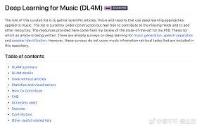 AI100_机器学习日报2017-10-17 音乐深度学习相关资料大列表(音乐 ...