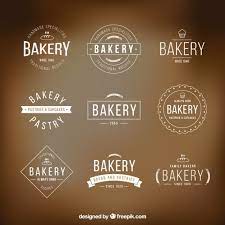 This whimsical logo for crumbs bakery cafe has a raw and rustic feel to it, like a design you'd see. Bakery Logo Templates Pack Bakery Logo Bakery Logo Design Food Logo Design Inspiration