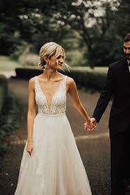Real Emily Hart Bride Kansas City S Favorite Bridal Shop Custom Wedding Dress Photo Kimberly Fay With Images City Wedding Dress Wedding Dresses Outdoor Wedding Dress