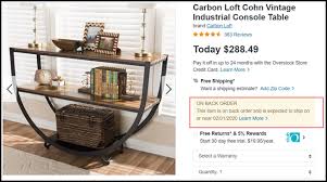 Shop items you love at overstock, with free shipping on everything* and easy returns. Back Order Information