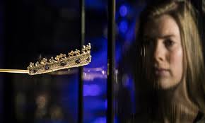 Sapphires, diamonds and tears as Victoria's coronet goes