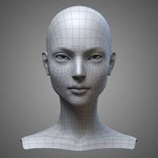 Female Heads Collection 3d Model Obj Mtl Fbx Stl Blend Tga 10 3d Face Model Character Modeling Maya Modeling