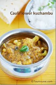 Cauliflower Kuzhambu Cauliflower Curry Cauliflower Gravy Without Coconut Indian Cauliflower Recipes Easy Cauliflower Recipes Cauliflower Curry