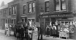Butcher 1920s Newcastle Newcastle Upon Tyne Gateshead