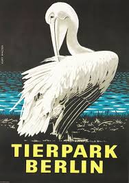 Tierpark Berlin Original Vintage Travel Poster From 1978 By Kurt Walter German Zoo Advertisement Travel Posters Vintage Posters Vintage Travel Posters