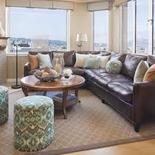 Brown Leather Couch Design Ideas Remodel Pictures Houzz Brown Sofa Living Room Modern Living Room Brown Brown Living Room