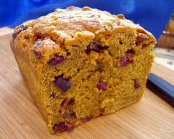 Stir wet ingredients into dry ingredients until the mixture is blended. Pumpkin Cranberry Loaf Baking Bites