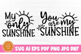 Download You Are My Sunshine Mom Daughter Svg Graphic By Vectorcreationstudio Creative Fabrica