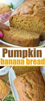 Pumpkin Banana Bread Recipe Is Here Perfect Breakfast Brunch Or Dessert Paired With A Cu Pumpkin Banana Bread Pumpkin Banana Bread Recipe Bread Recipes Sweet