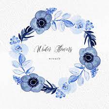 Pin By Studiorachid On Watercolor Flower Clipart Wedding Diy Floral Wreath Watercolor Watercolor Flower Wreath Flower Clipart