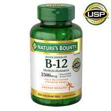 Risks, side effects and interactions. Nature S Bounty Vitamin B 12 2500 Mcg 300 Quick Dissolve Tablets Costco