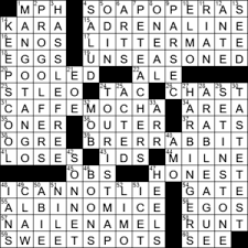 F.a.q.read a message from stan and watch a video of him. La Times Crossword 22 Aug 20 Saturday Laxcrossword Com