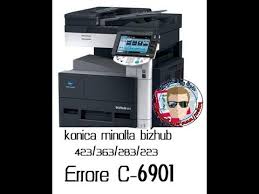 Konica minolta bizhub 363 company : How To Fix An Error C6901 Konica Minolta Bizhub 423 363 283 223 Youtube