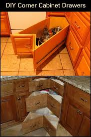 The owners of this kitchen decided to remove their lazy susan with specially designed drawers. Maintenance Cabinet Drawers Storage Design