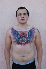 The 17 best chest tattoos for men. 92 Funky Chest Tattoos For Men