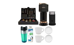 Holds 10 espresso or 6 mug used capsules Up To 28 Off On Delonghi Nespresso Vertuo Nex Groupon Goods