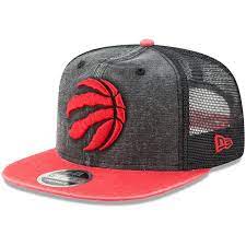 Toronto Raptors New Era Rugged Trucker 9fifty Original Fit Adjustable Hat Red Hats For Men Hats Adjustable Hat