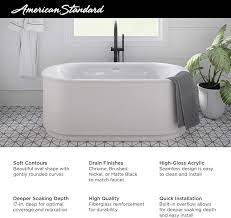 Saw something that caught your attention? Buy American Standard 2549004 020 Studio S Oval Freestanding Soaking Tub White Online In Kazakhstan B08j1fk7tf