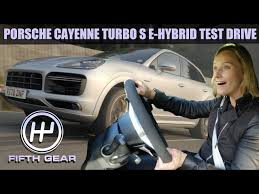 Load and with up to 3,500kg towing capacity: Vicki S Porsche Cayenne Turbo S E Hybrid Coupe Test Drive Fifth Gear Youtube