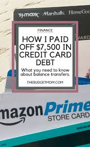 Balance Transfers How I Paid Off 7 500 In Credit Card Debt Credit Card Balance Credit Cards Debt Paying Off Credit Cards