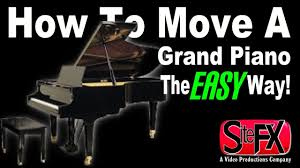 Ask a few friends to help you, since a grand piano is too heavy to move by yourself. How To Move A Grand Piano The Easy Way Youtube