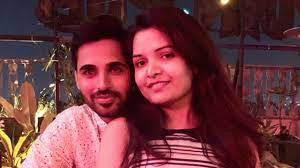 Bhuvneshwar kumar 's latest photos with his cute wife nupur nagar. My Wife Literally Hacked My Social Media Account Once Bhuvneshwar Kumar Cricket News India Tv