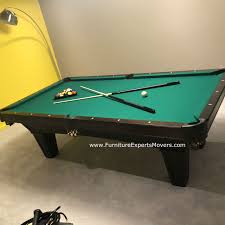 Brunswick Billiard Pool Table Moving Assembly And Installation Completed For A Customer In Lorton Virgin Mover Company Pool Table Moving Brunswick Pool Tables