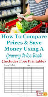 Grocery Price Book Use It To Compare Grocery Prices In Your Area Grocery Price Book Grocery Price Price Book