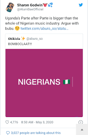 But uganda and ghana seem quite new. Ugandans Nigerians Trade Blows In Twitter Clash Pml Daily