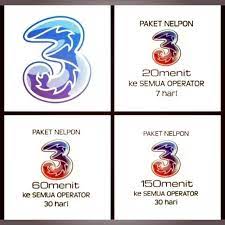 Cek kuota nelpon telkomsel lewat dial up. Paket Telpon Telepon Tri 3 Three All Operator Shopee Indonesia