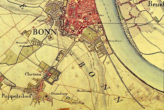 Bonn 1812 (Tranchot) – Förderverein Poppelsdorfer Geschichte e.V.