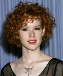 Mollyringwald Curly Hair Styles Short Curly Hair Molly Ringwald