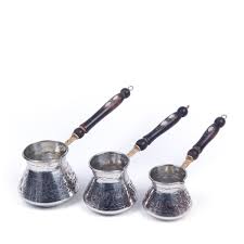 The authentic turkish products to all over the world. Engraved Copper Turkish Coffee Pot Set Of Three Turkish Gift Buy