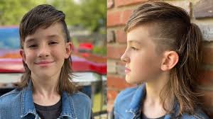 9-year-old Indianapolis boy in the running for best mullet in America :  r/indianapolis