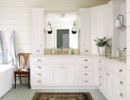 The vanity includes the bathroom cabinet, countertop, white porcelain undermounted sink(s) and brushed chrome handle/knobs. Vanity Corner Ideas Novocom Top