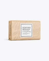 Download Kraft Paper Soap Bar Package Mockup In Packaging Mockups On Yellow Images Object Mockups