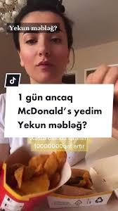 #yemekxestesi @mcdonalds #mcdonalds #onedaychallenge
