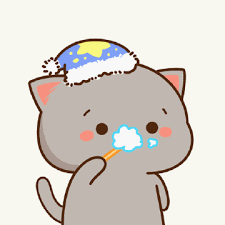 Share a gif and browse these related gif searches. Pin Oleh Katie Di Cute Seni Kucing Hewan Imut
