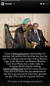 Tony bennett and lady gaga to pair up for final shows together in august. 9b7lpubjfmfocm