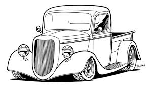 Line Drawing Of Old Cars Some Sharpie Line Art Graphic Design Forum Car Drawing Pencil Car Drawings Cars Coloring Pages
