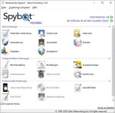 Spyware silently tracks your surfing behaviour to create a marketing profile for you that is transmitted without your knowledge to the compilers and sold to. Spybot Search Destroy Portable 2 8 68 0 Download Computer Bild