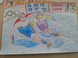 Тогда это было значимое событие. Konkurs Detskogo Risunka Zimnie Olimpijskie Igry Licej 14