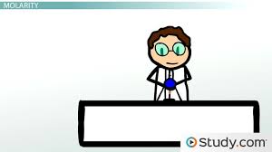 You will find the molar mass, determine the number of. Calculating Molarity And Molality Concentration Video Lesson Transcript Study Com