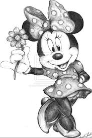 Minnie Mouse Mickey Mouse Drawings Disney Drawings Minnie Mouse Drawing