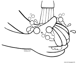 You can print or color them online at getdrawings.com for absolutely free. Wash Hands Kids Coloring Pages Printable