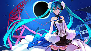 Joi spotlight not watching edition. Anime Girls Twintails Hatsune Miku Blue Eyes Aqua Hair Thigh Highs Hd Wallpaper Wallpaperbetter