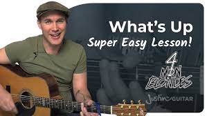 Whats Up By 4 Non Blondes Easy Guitar Lesson Youtube