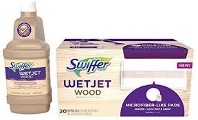 Swiffer Wetjet Wood Floor Mopping And Cleaning Refill Bundle All Purpose Floor Cleaning Products Includes 2 Floor Cleaner Cleaning Solutions Swiffer Wet Jet