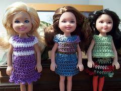 Herbst und winter mode für barbie zum selber machen!***. Outfits For Chelsea Crochet Barbie Clothes Barbie Doll Clothing Patterns Doll Clothes Patterns Free